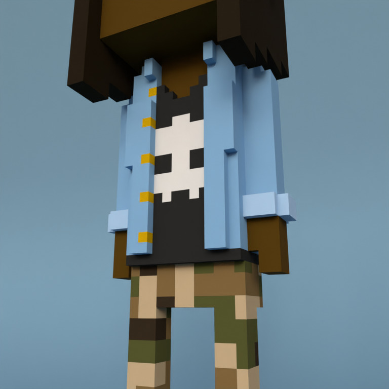 Meebit #17076 — Outfit