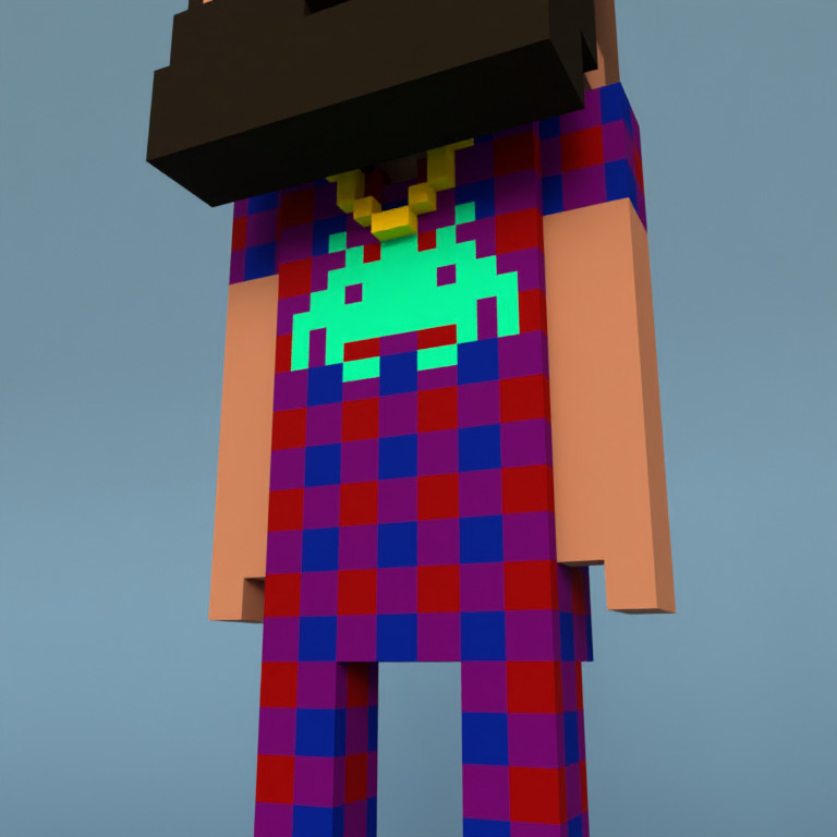 Meebit #17112 — Outfit