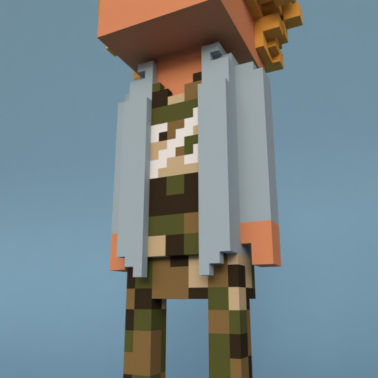Meebit #17120 — Outfit