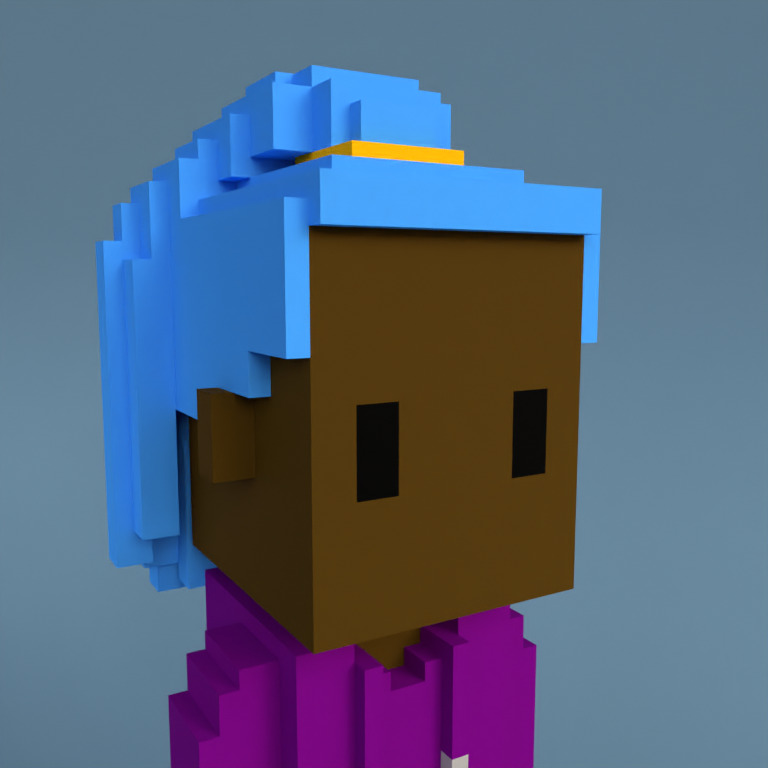 Meebit #17202 — Portrait