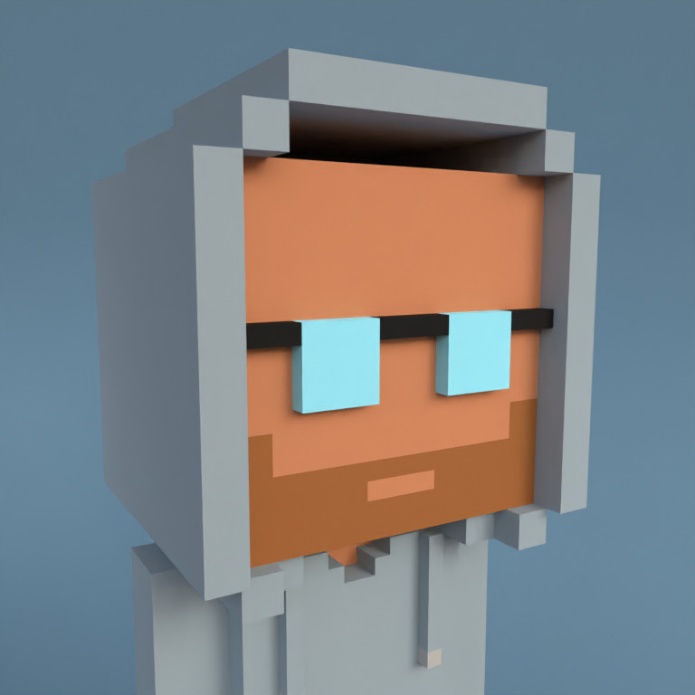 Meebit #17214 — Portrait