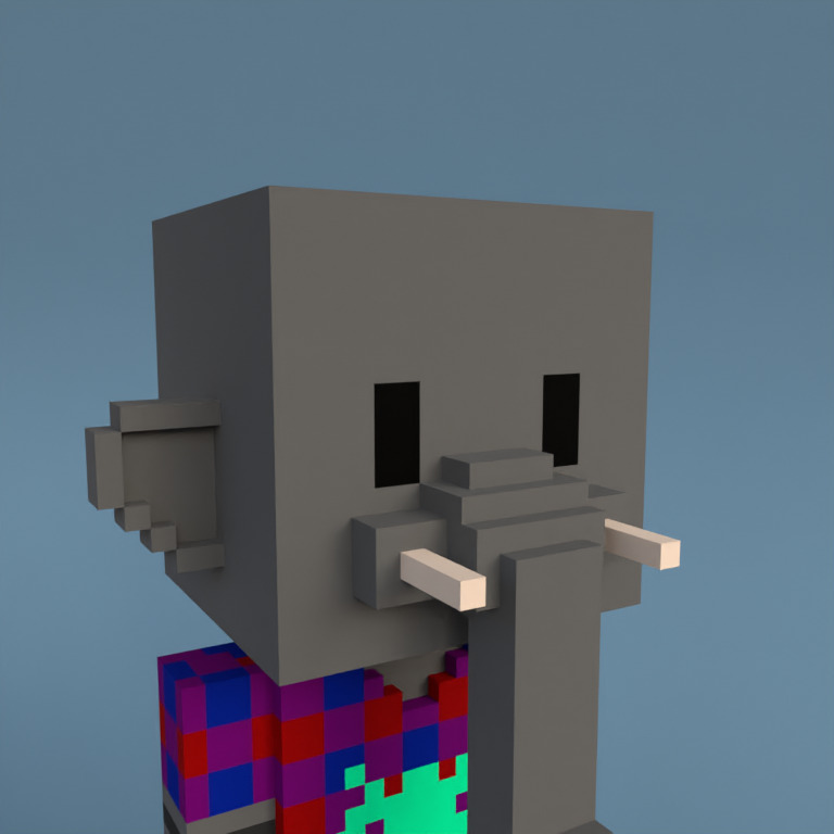 Meebit #17242 — Portrait