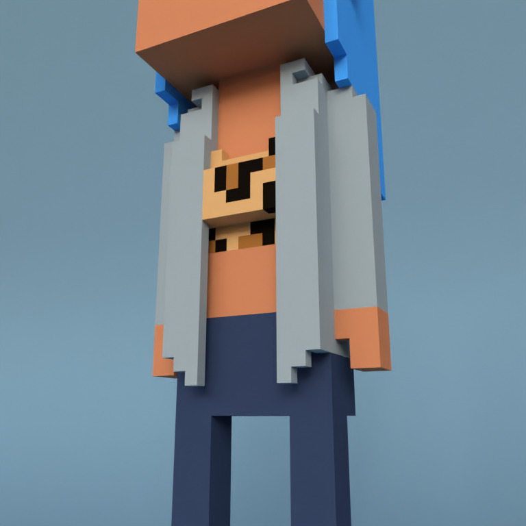 Meebit #17250 — Outfit