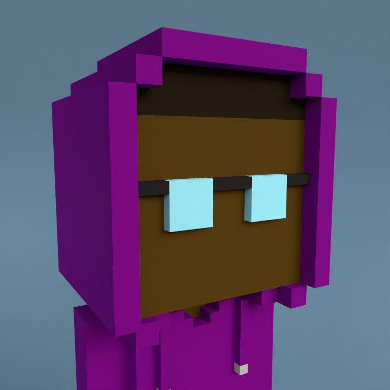 Meebit #17258 — Portrait