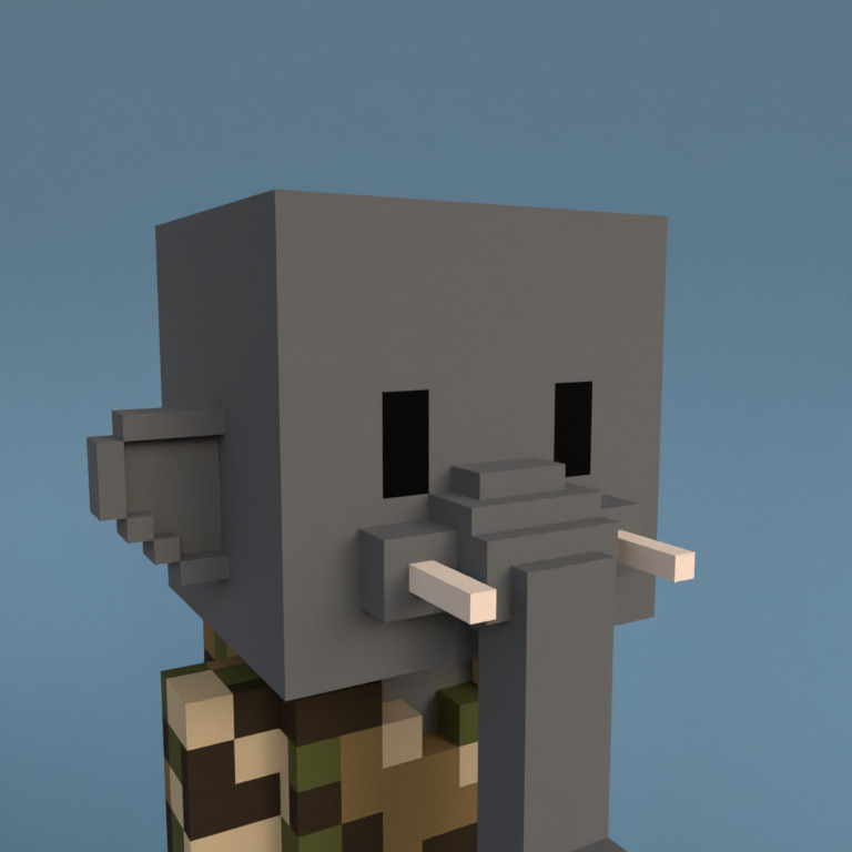 Meebit #17259 — Portrait