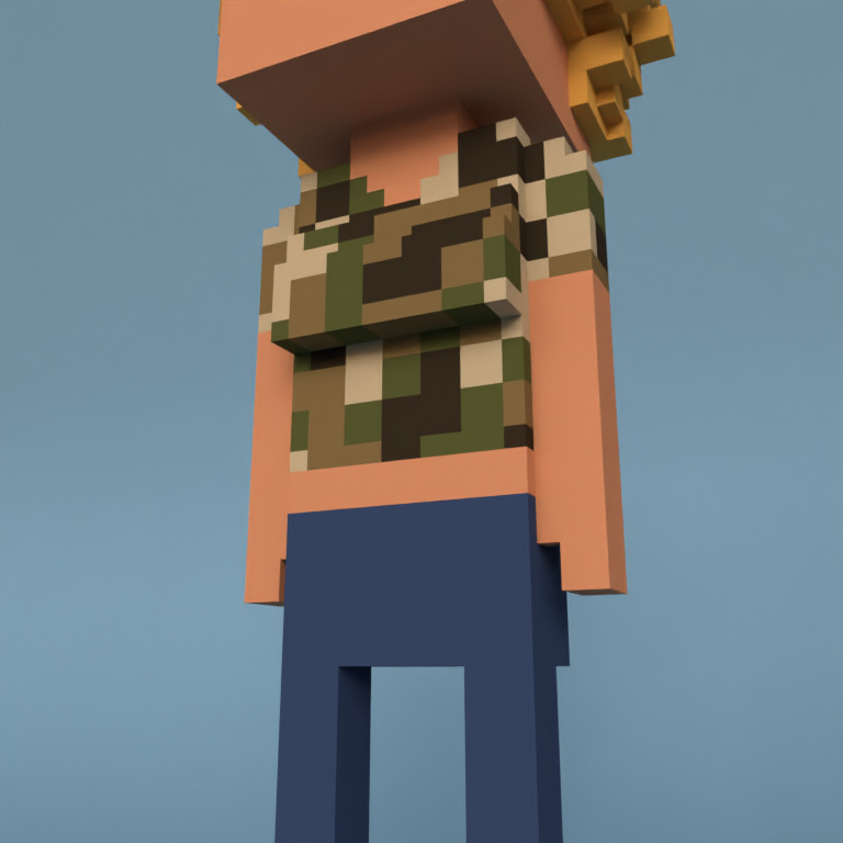 Meebit #17266 — Outfit