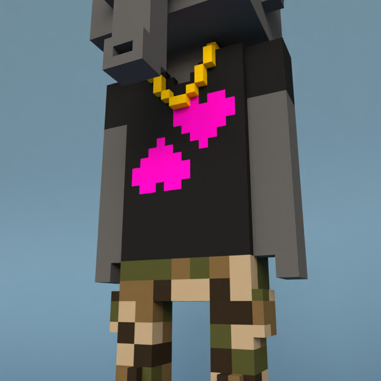 Meebit #17286 — Outfit