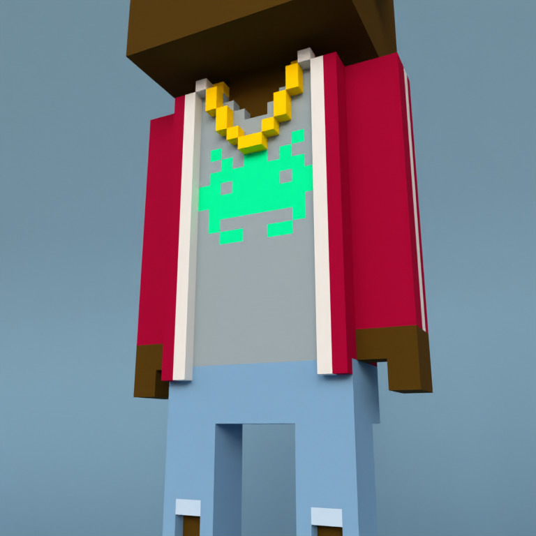 Meebit #17289 — Outfit