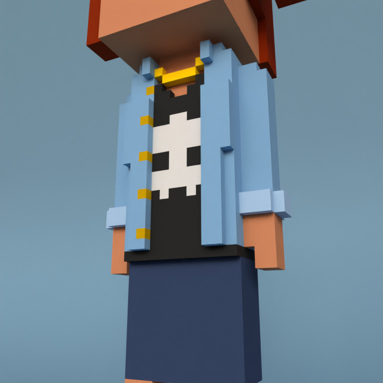 Meebit #17296 — Outfit