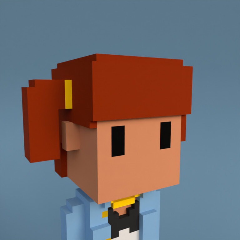 Meebit #17296 — Portrait