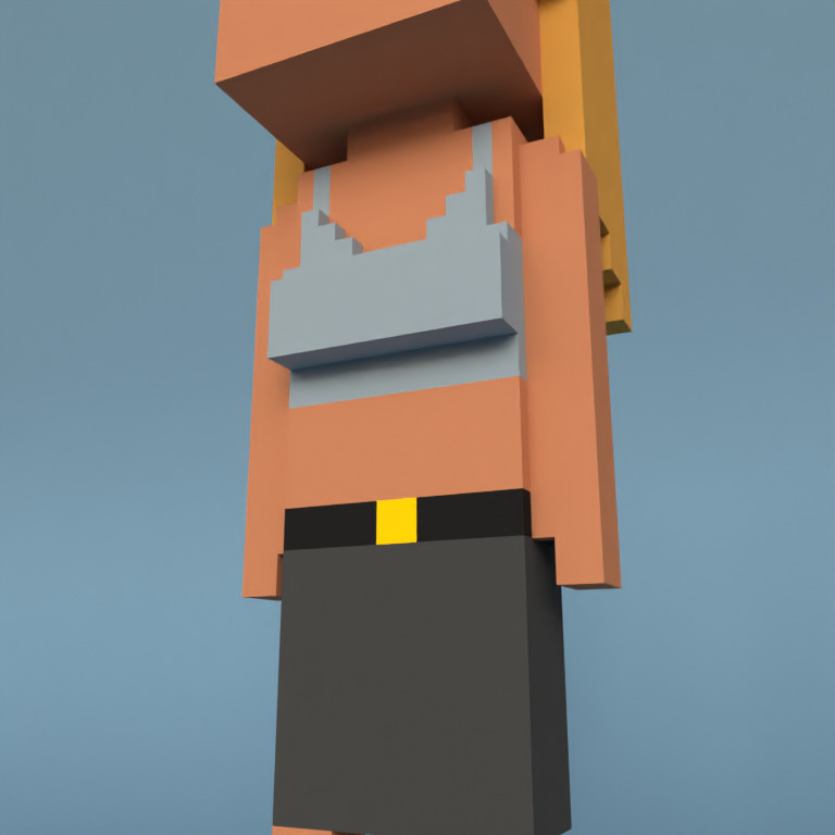 Meebit #17299 — Outfit