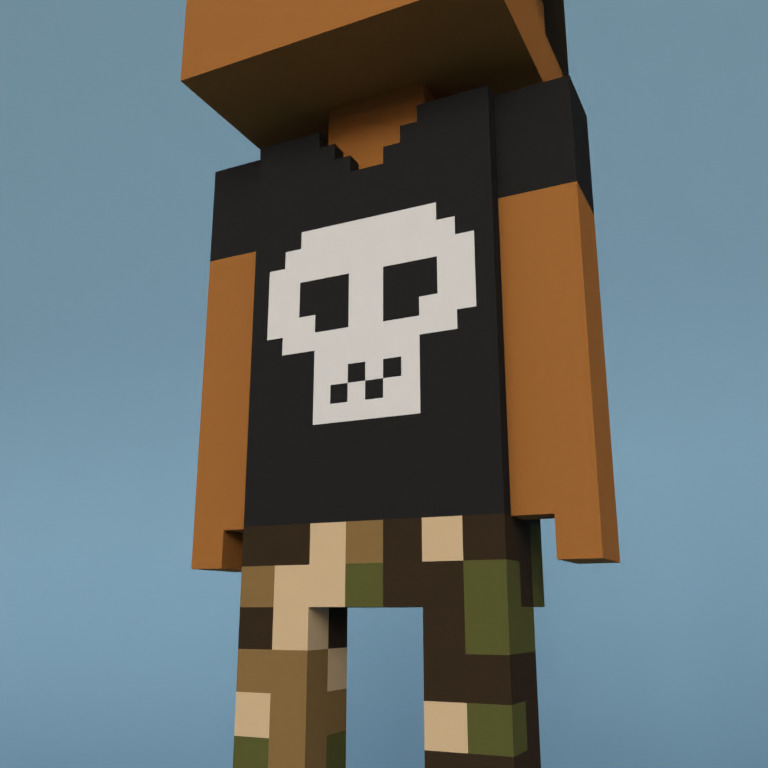 Meebit #17328 — Outfit