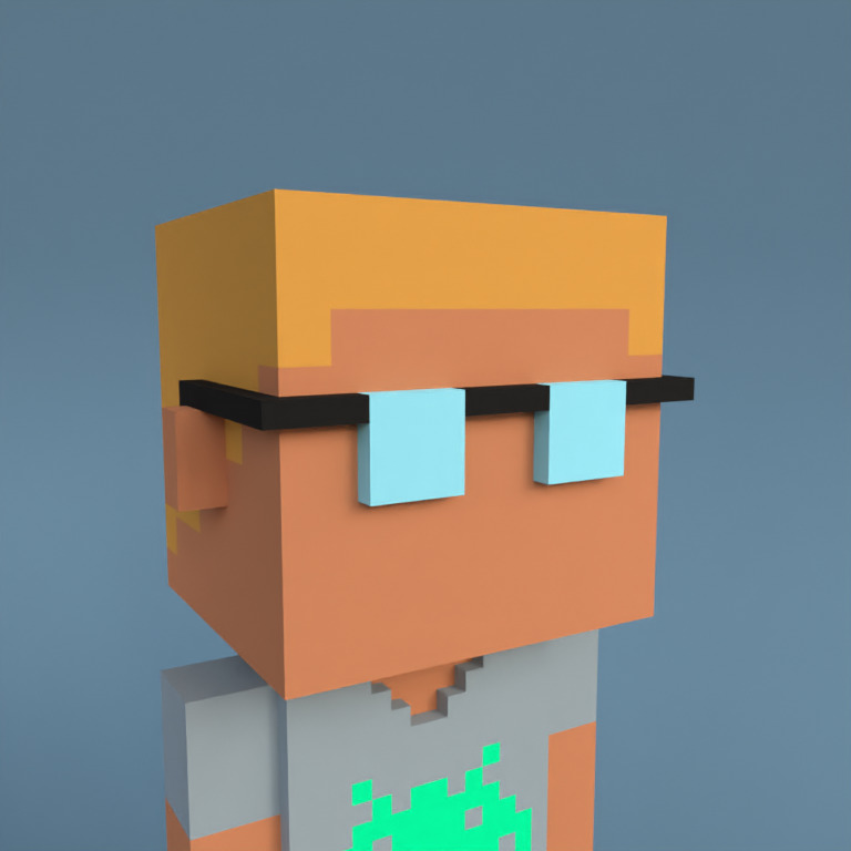 Meebit #17334 — Portrait