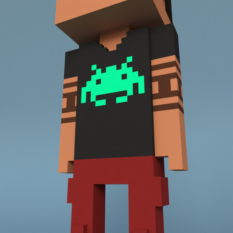 Meebit #17369 — Outfit