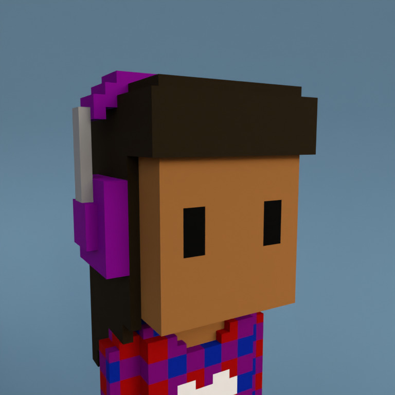 Meebit #17385 — Portrait