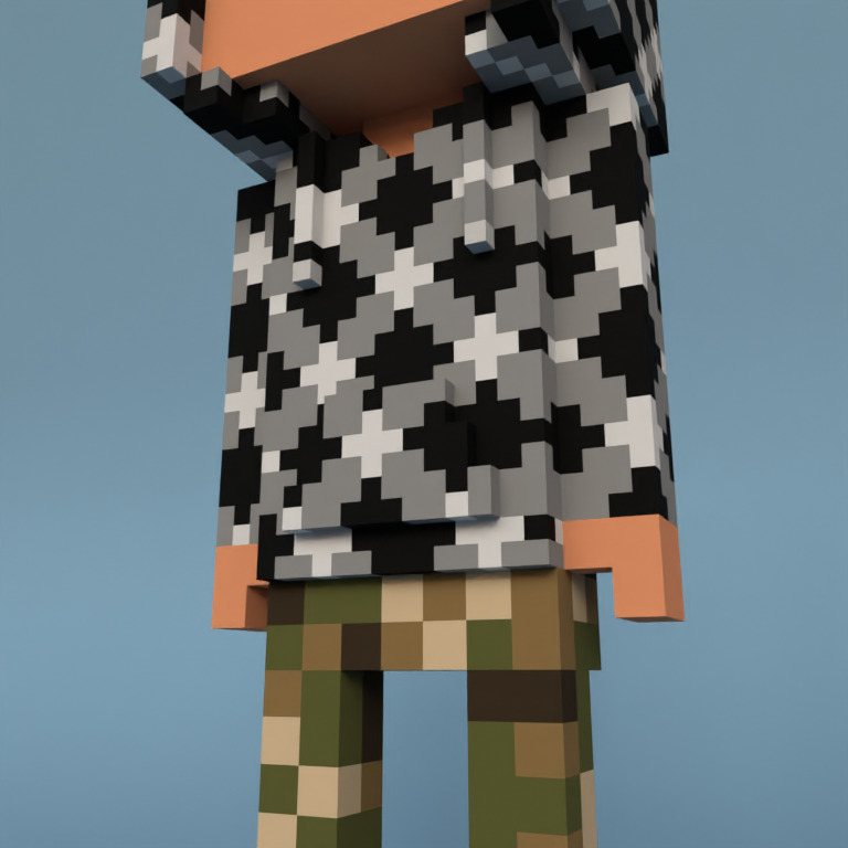 Meebit #17395 — Outfit