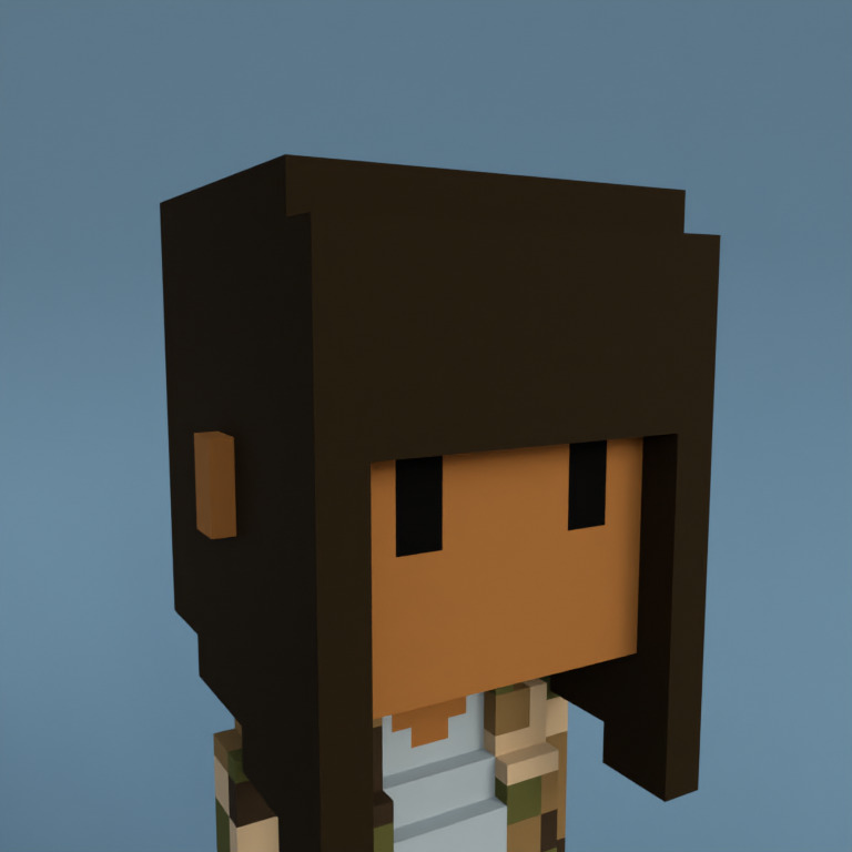 Meebit #17400 — Portrait