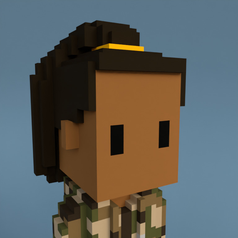 Meebit #17406 — Portrait