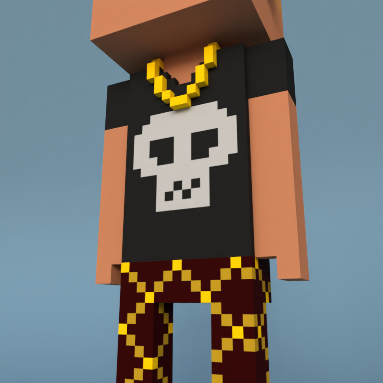 Meebit #17407 — Outfit