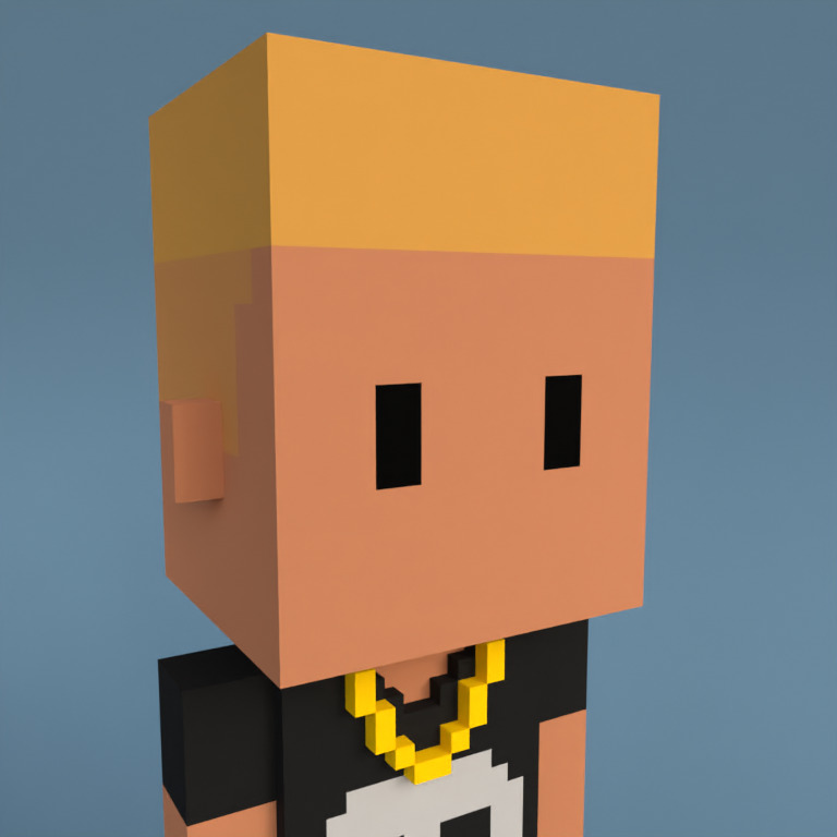 Meebit #17407 — Portrait