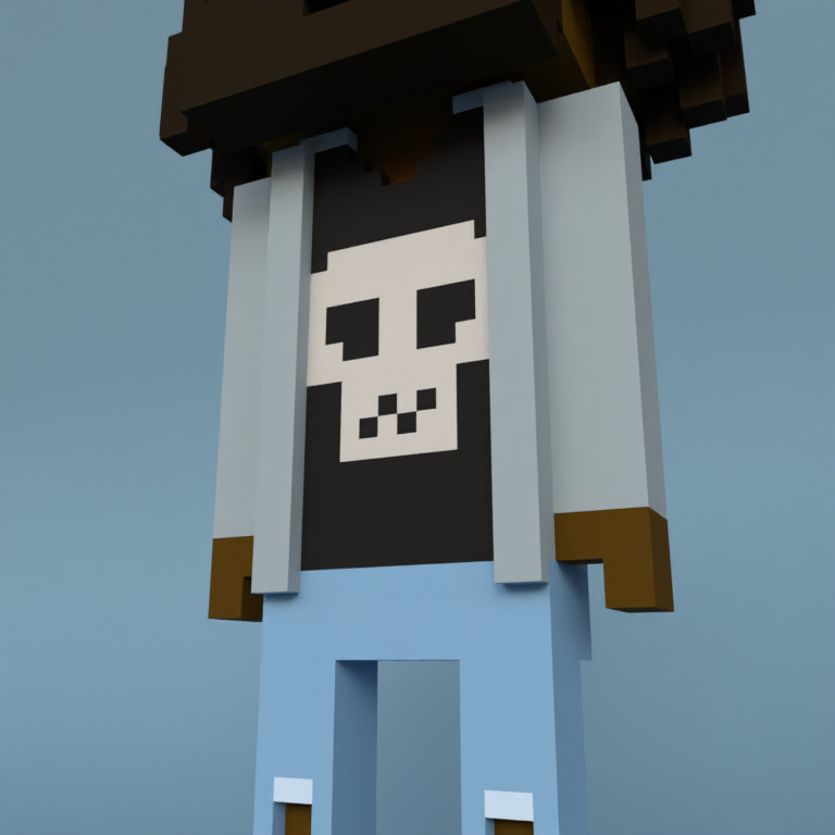 Meebit #17412 — Outfit