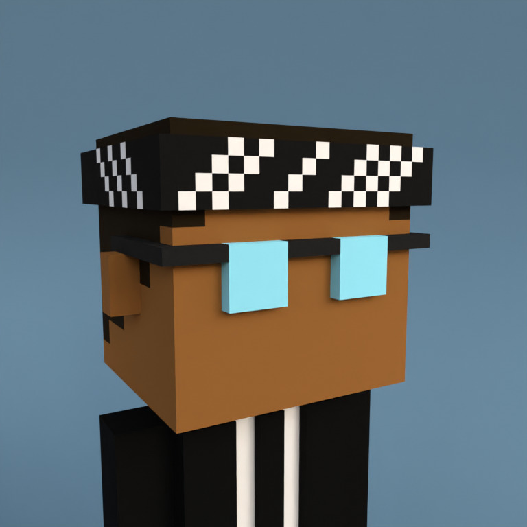 Meebit #17413 — Portrait