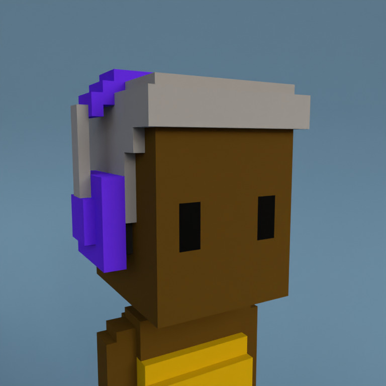 Meebit #17414 — Portrait