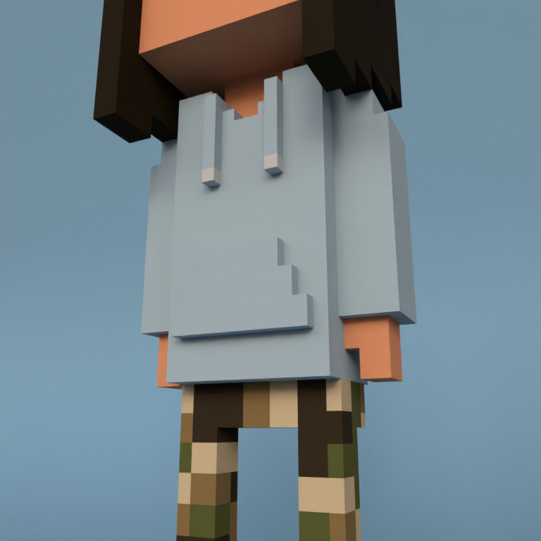 Meebit #17423 — Outfit