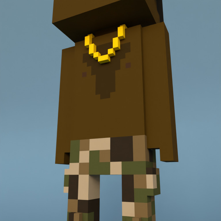 Meebit #17436 — Outfit