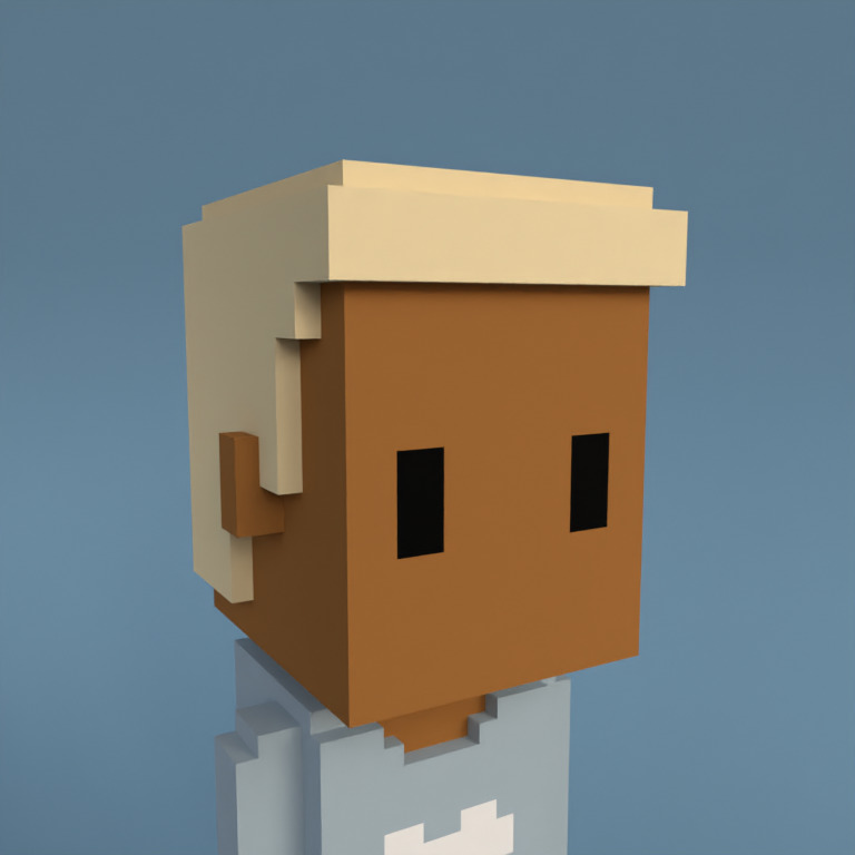 Meebit #17443 — Portrait