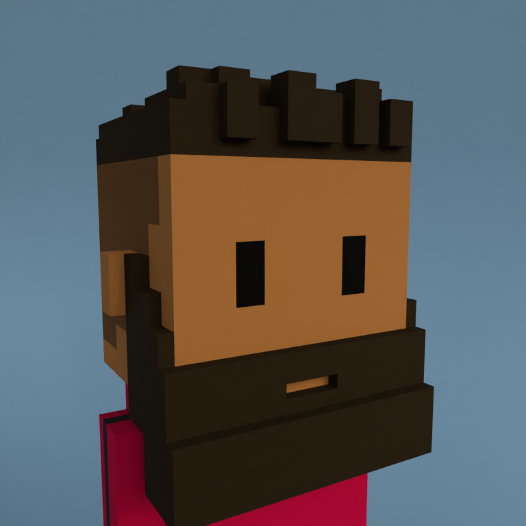 Meebit #17453 — Portrait