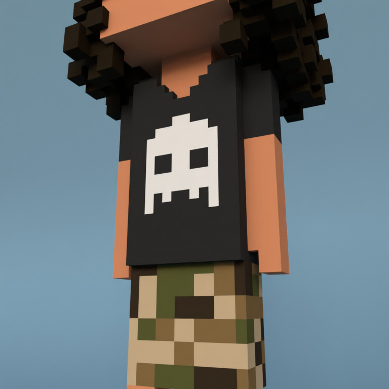Meebit #17454 — Outfit
