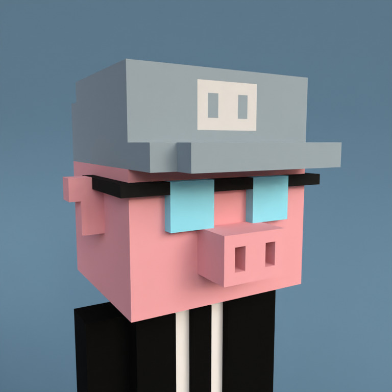 Meebit #17460 — Portrait