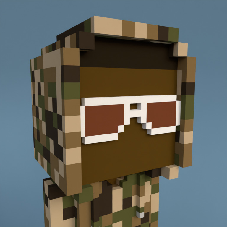 Meebit #17465 — Portrait