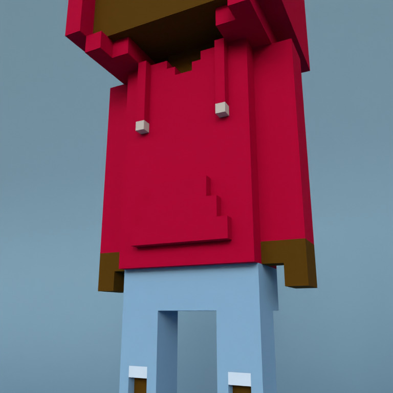 Meebit #17474 — Outfit