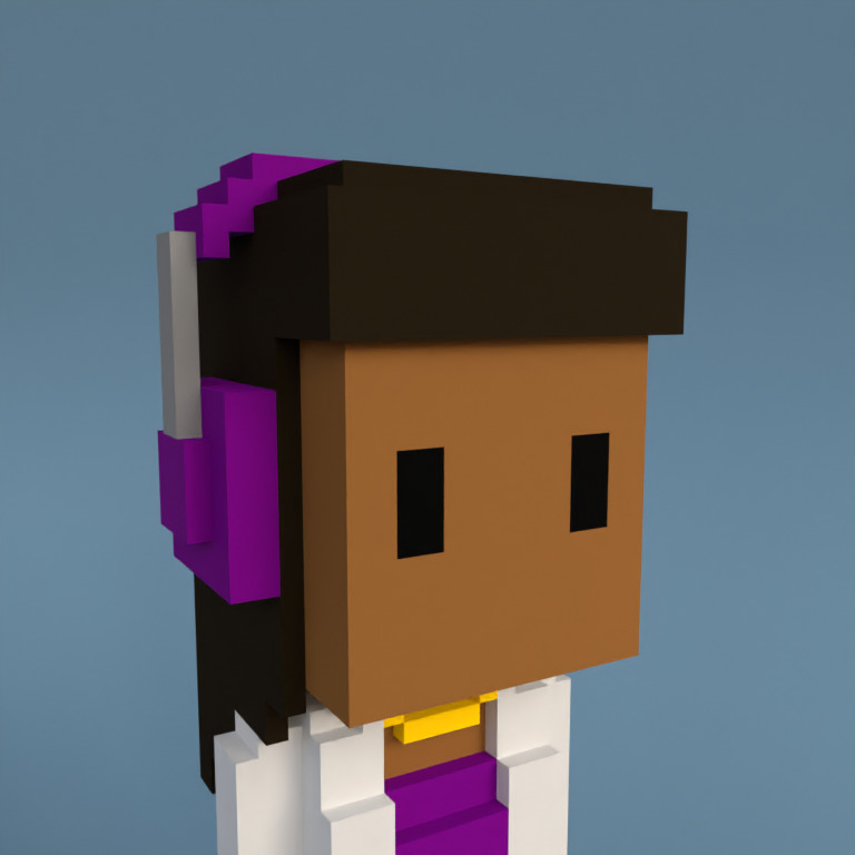 Meebit #17483 — Portrait