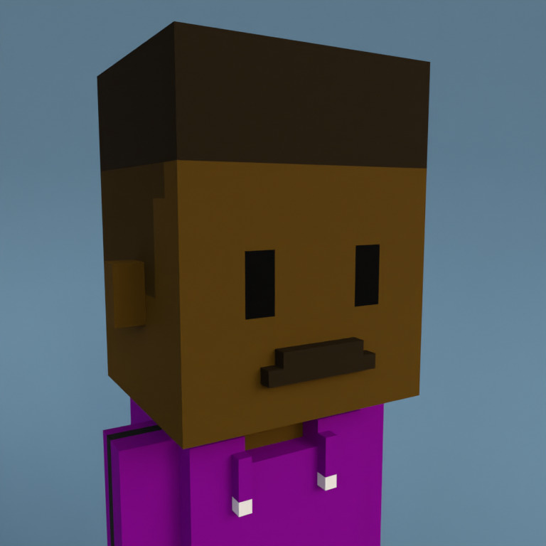 Meebit #17484 — Portrait