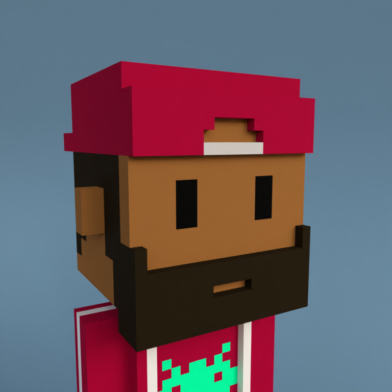 Meebit #17487 — Portrait