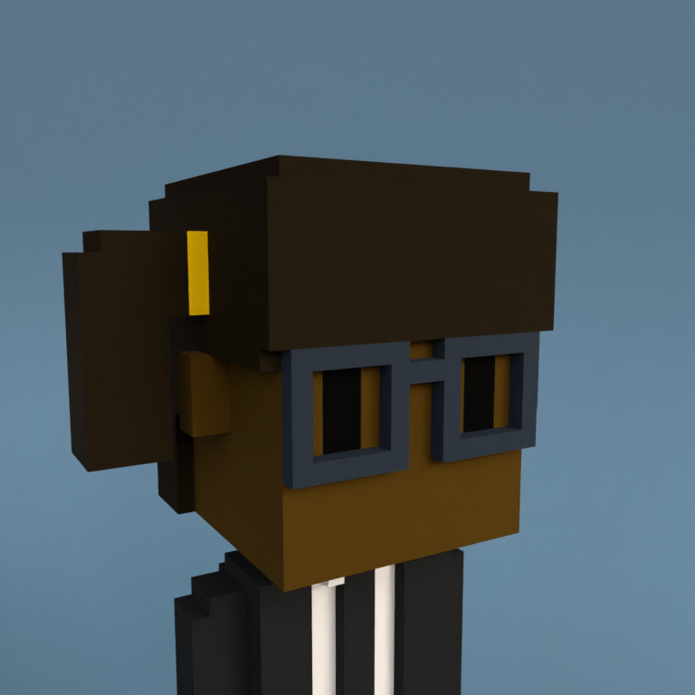 Meebit #17489 — Portrait