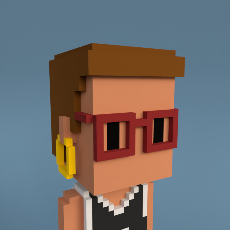 Meebit #17490 — Portrait