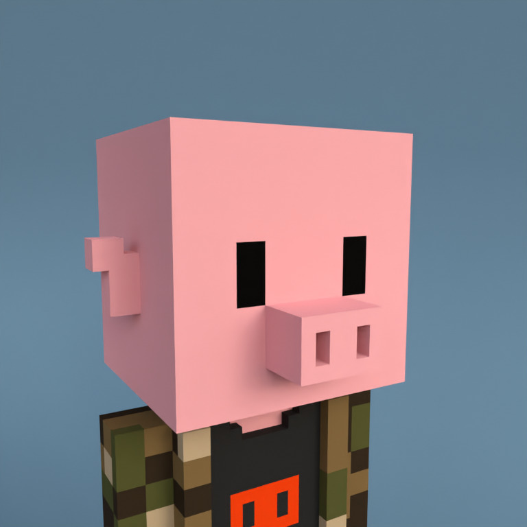 Meebit #17509 — Portrait