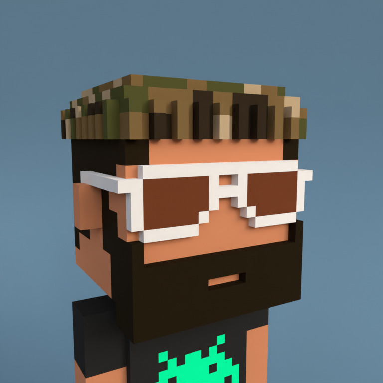 Meebit #17516 — Portrait