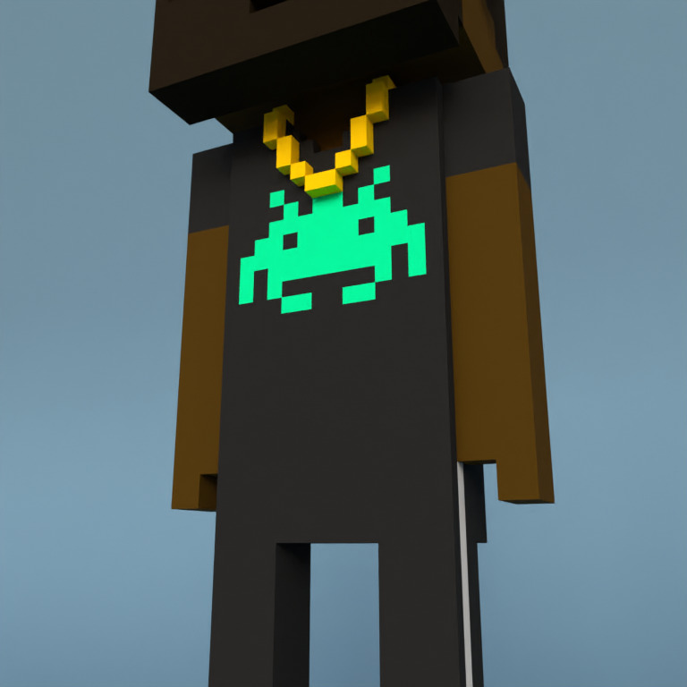 Meebit #17521 — Outfit