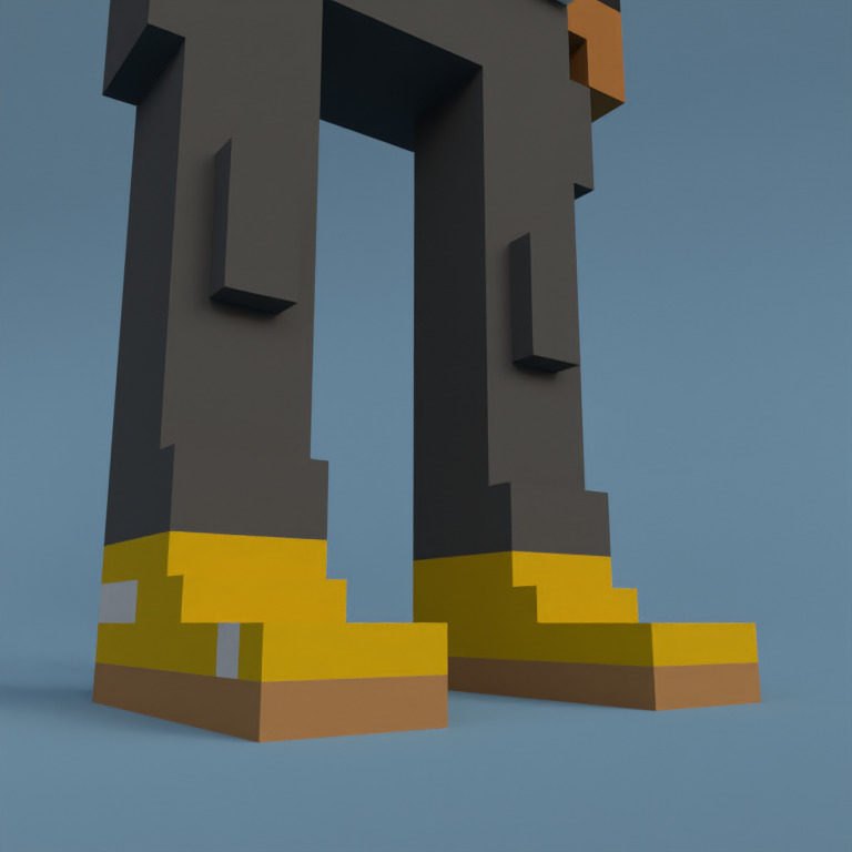 Meebit #17523 — Shoes