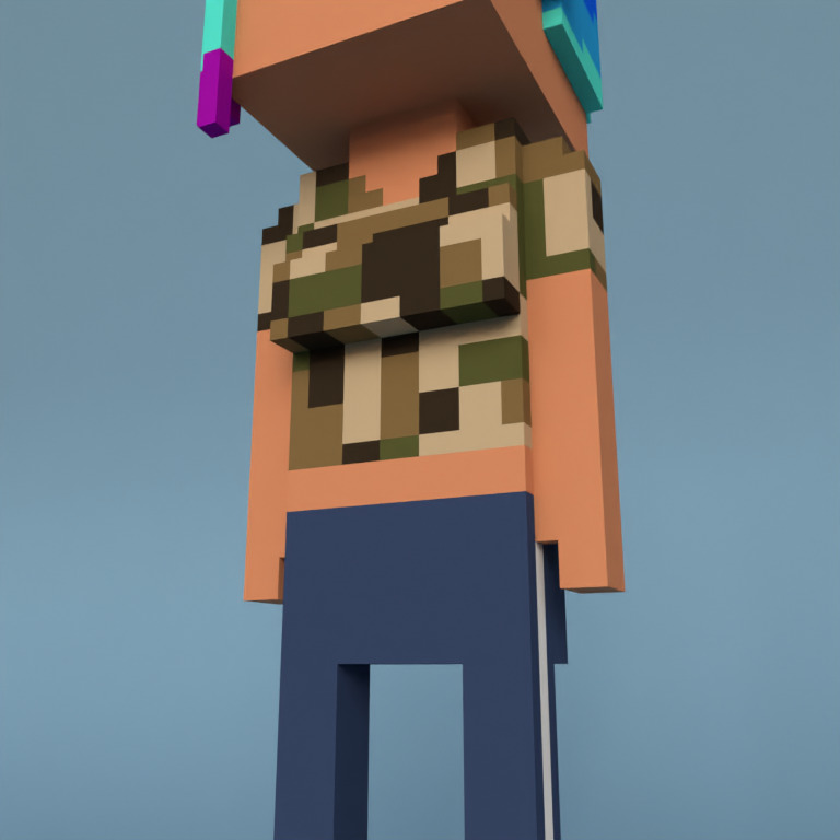 Meebit #17532 — Outfit