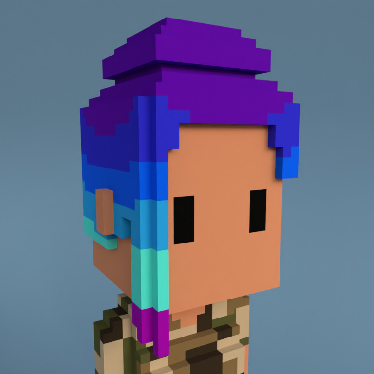 Meebit #17532 — Portrait
