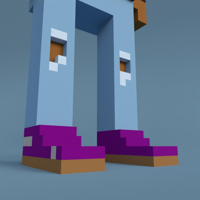 Meebit #17553 — Shoes