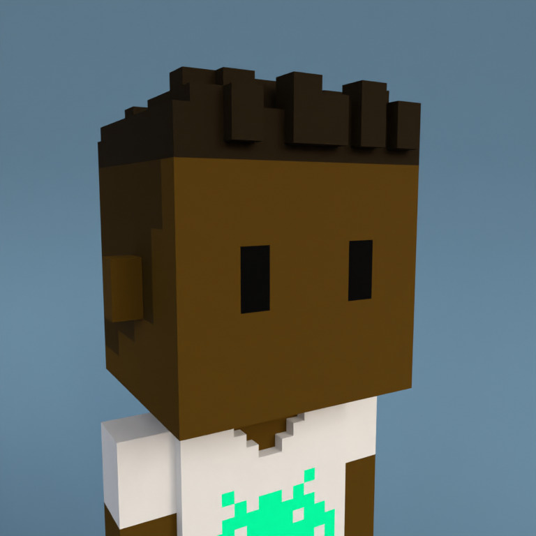 Meebit #17555 — Portrait