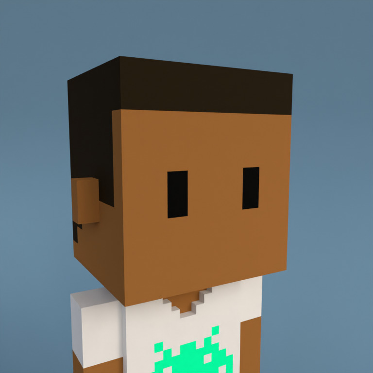 Meebit #17558 — Portrait