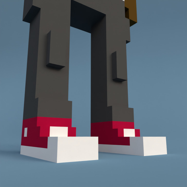 Meebit #17561 — Shoes